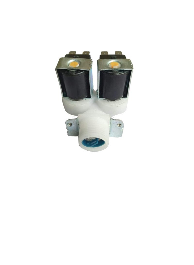 Generic Washing Machine Dishwasher Single Port Solenoid Valve with 3/4 Inch Thread Inlet 220/240V, Serves To Pass Water Into The Powder Receptacle Of The Washing Machine (1WAY - TY-J803)  - Image 1