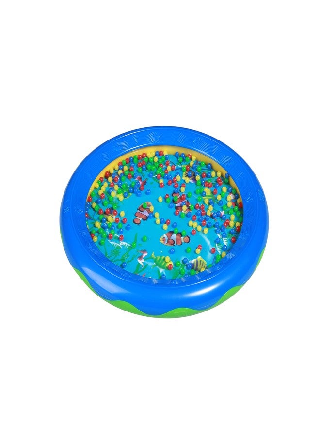 ميهي طبول المحيط (قطعتان) - طبول خرزية على شكل موجة - طبول صوت البحر - آلات موسيقية للأطفال والرضع - Image 2