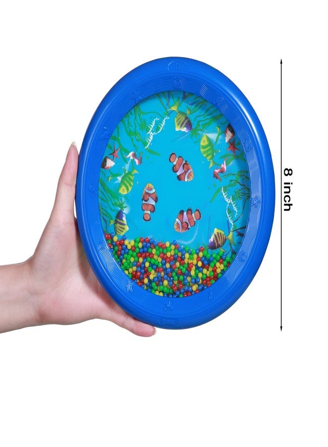 ميهي طبول المحيط (قطعتان) - طبول خرزية على شكل موجة - طبول صوت البحر - آلات موسيقية للأطفال والرضع - Image 3