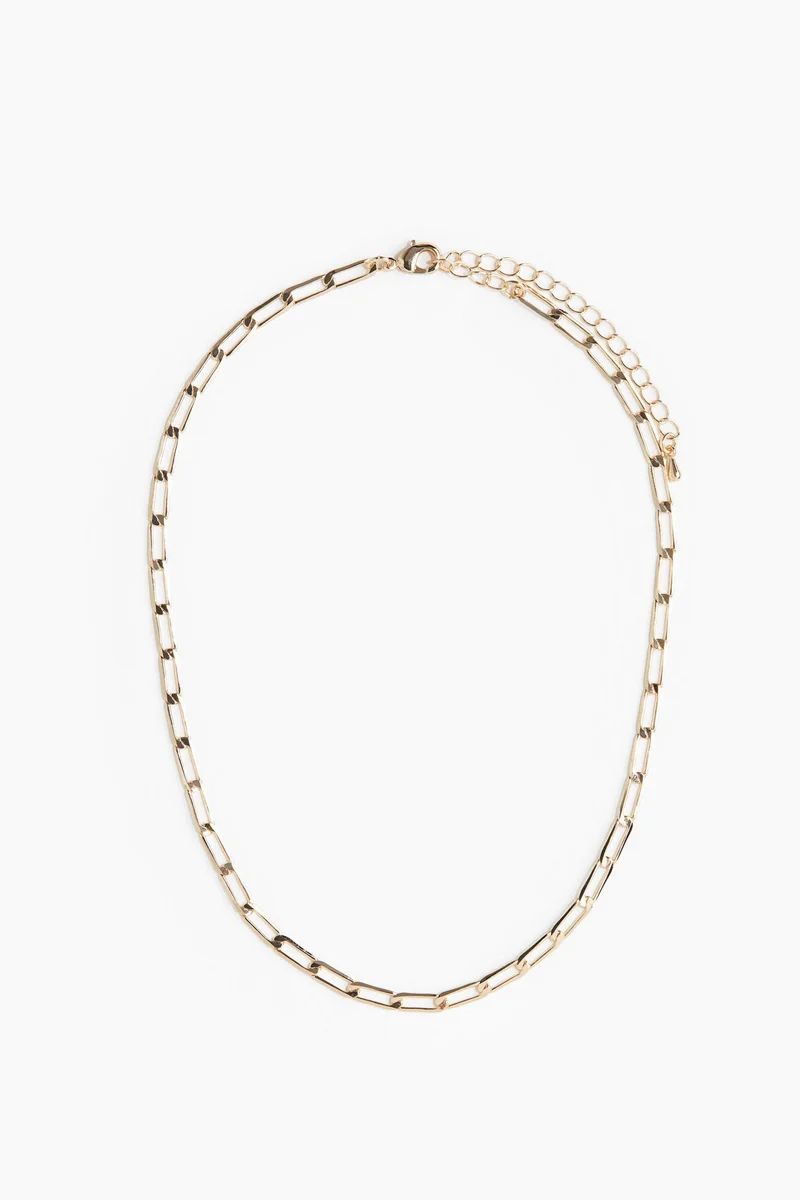 H&M Paperclip chain necklace