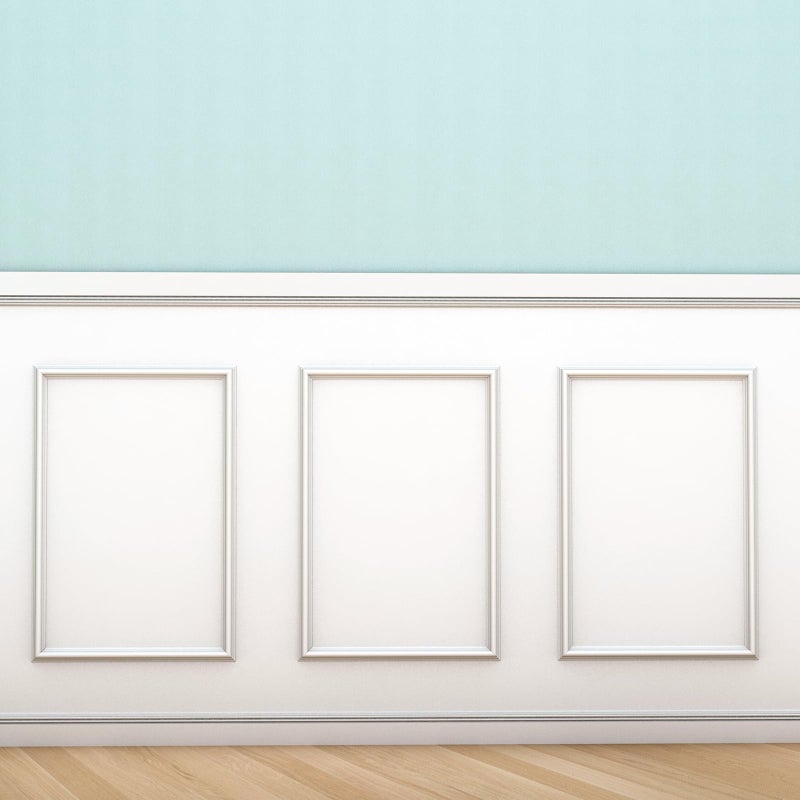 COUKIU PreCut 3 Set Peel and Stick Wall Molding Trim Kit 16 x20 Premade Wainscoting Panels Self Adhesive Moulding Panel for Interior Walls Picture Frame - Image 2