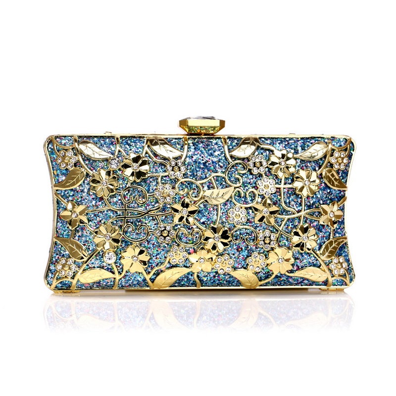 [Spot ] Yingmi New Evening Bags Women'S Luxury Metal Evening Bags - Image 1