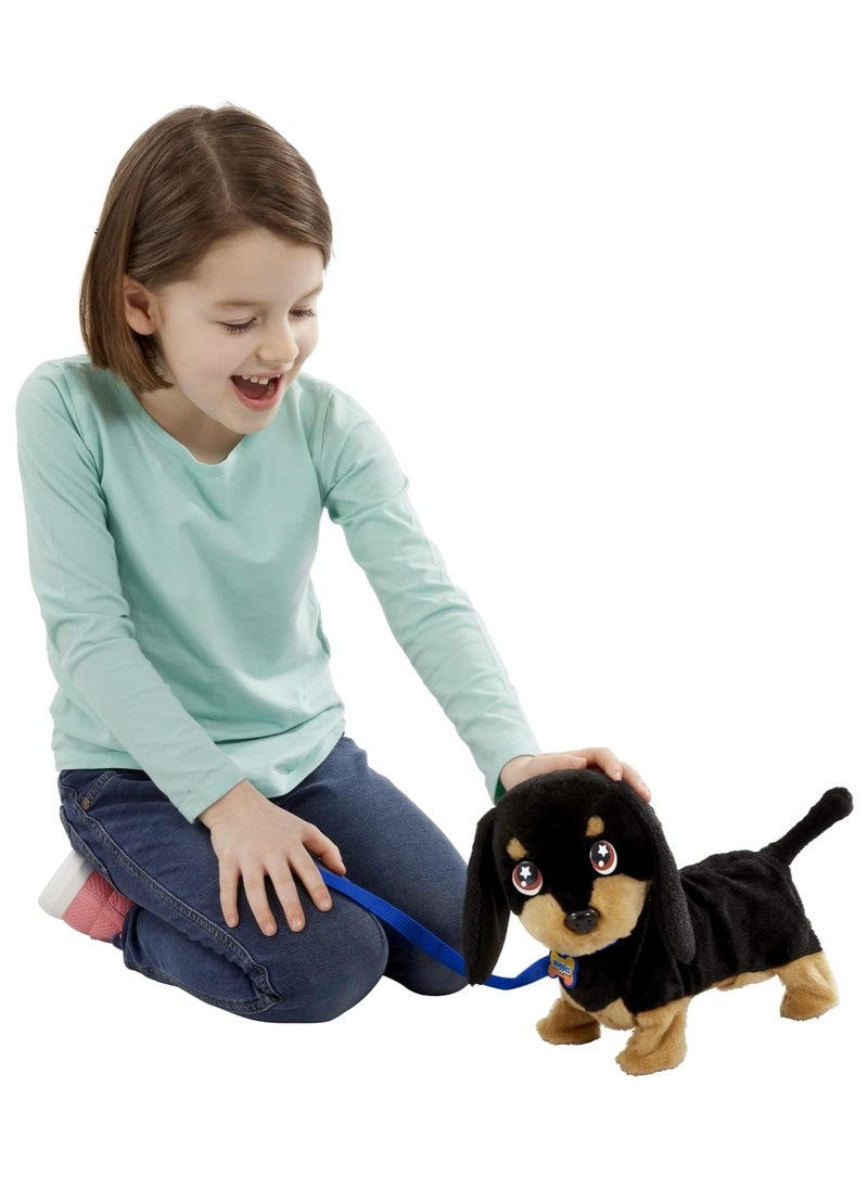 AniMagic - My Wiggling Walking Pup Called Waggles, Interactive, Real Life Like Dog Toy Which Walks and Barks | Age Group : 2 Years+ | Plastic - Image 1