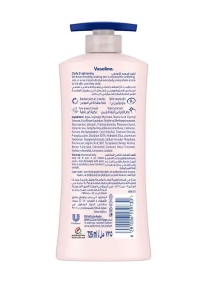 فازلين مرطب الجسم فازلين لتفتيح البشرة يومياً، 725 مل - Image 3