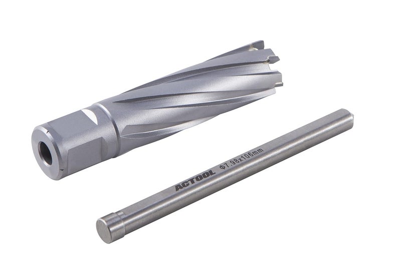 ACTOOL 13/16'' Diameter x 2'' Depth of Cut Carbide Tipped TCT ANNULAR Cutter with 3/4'' Weldon Shank - Image 4