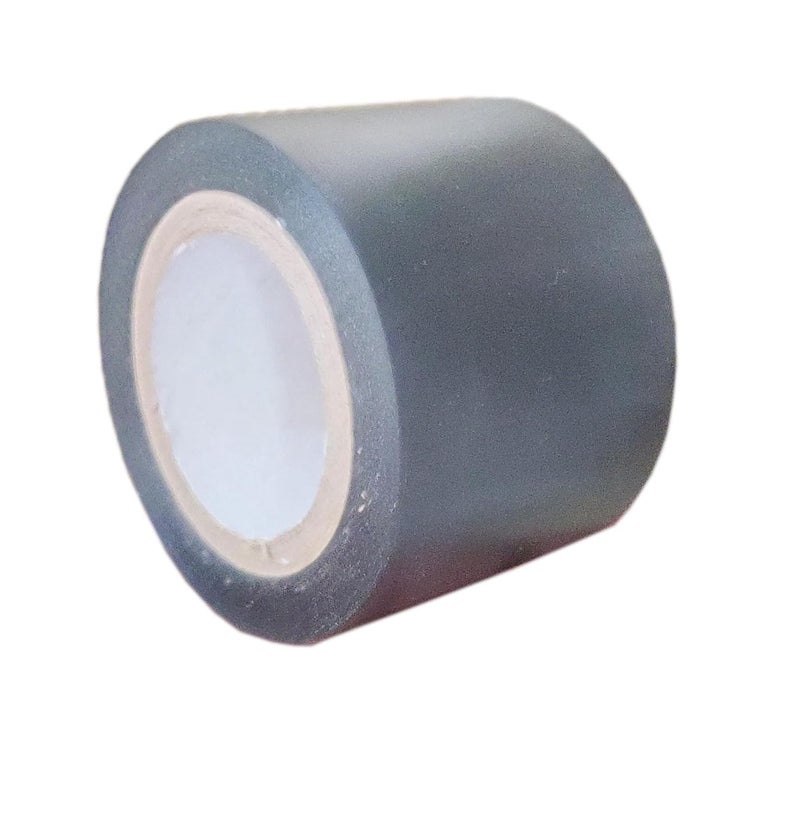 SHRITHU شريط عزل مكيف الهواء ذاتي اللصق مقاوم للماء شريط ثقيل للطقس الممطر بطول 18 متر، عرض 48 مم عبوة من 1 أسود - Image 1