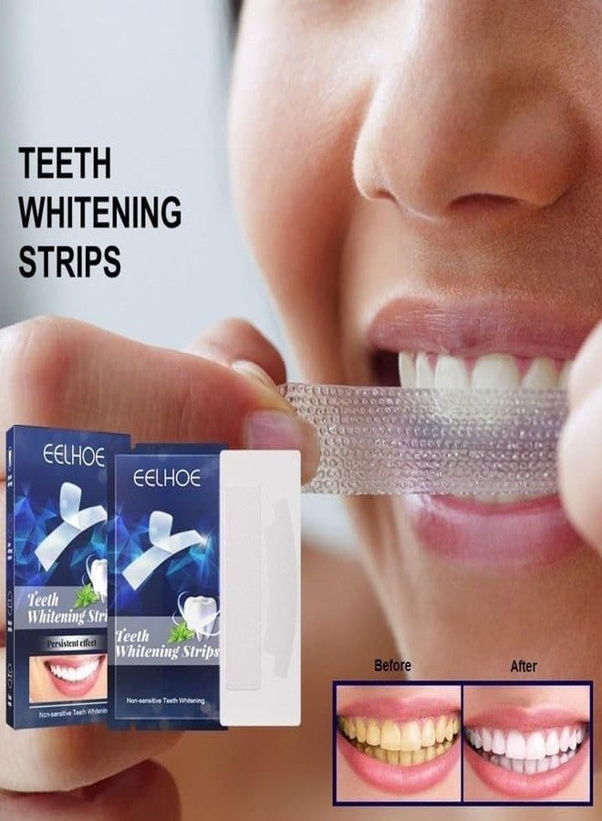 TiyafuroTeeth Whitening Strips – Whitens Teeth in 1 Use | Sensitivity-Free, Enamel-Safe Oral Care | PAP & Hydroxyapatite for Stain Removal | Fast & Effective Teeth Whitening| - Image 3