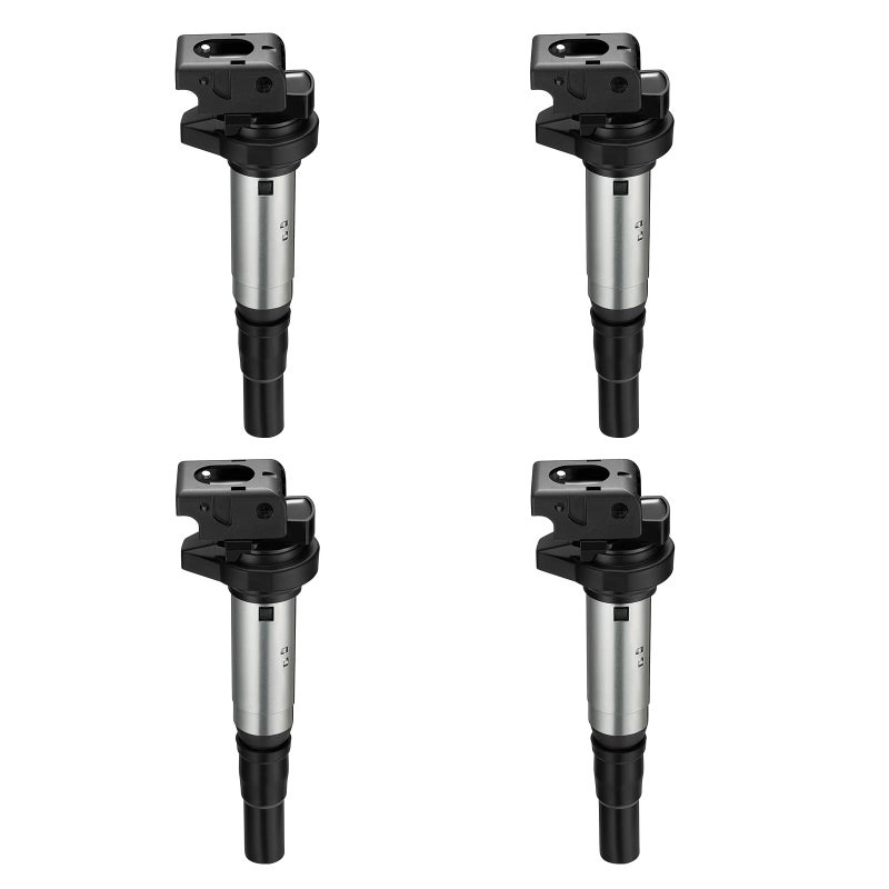 BDFHYK Ignition Coils Pack Compatible with BMW 228i 320i 428i 528i xDrive Gran Coupe X1 X3 X4 X5 Z4 Mini Cooper Countryman Paceman l4 1.6L 2.0L Coil for UF598 5C1749 178-8533 E1098 C1692 Set of 4 - Image 1
