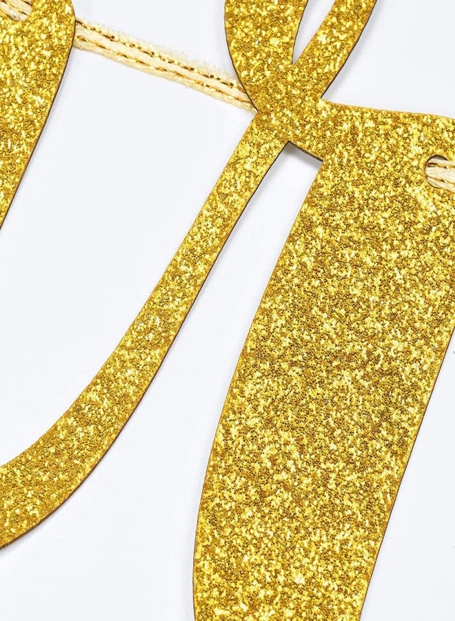 Oarkive Cards & Gifts Banner Gold Glitter Cards and Gifts Sign Gold Gifts Sign Gift Table Sign Baby Shower for Birthday Wedding Engagement House Warming Party Decors Backdrops - Image 4