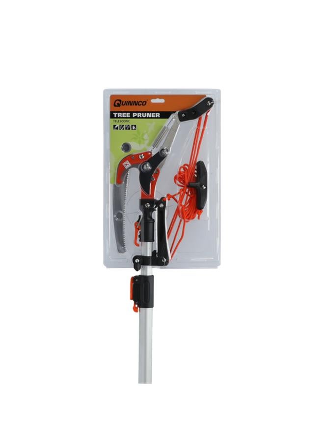 Quinnco Non-Slip Adjustable Plastic and Metal High Branch Pruning Shear Multicolor - Image 2