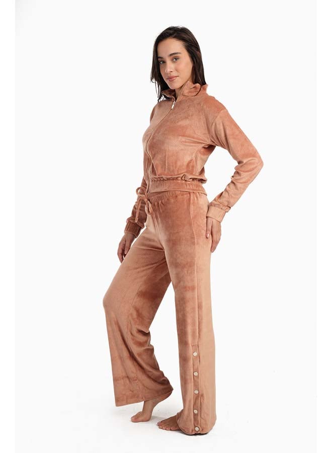 Carina Velvet Classic Pyjama Set  - Image 2