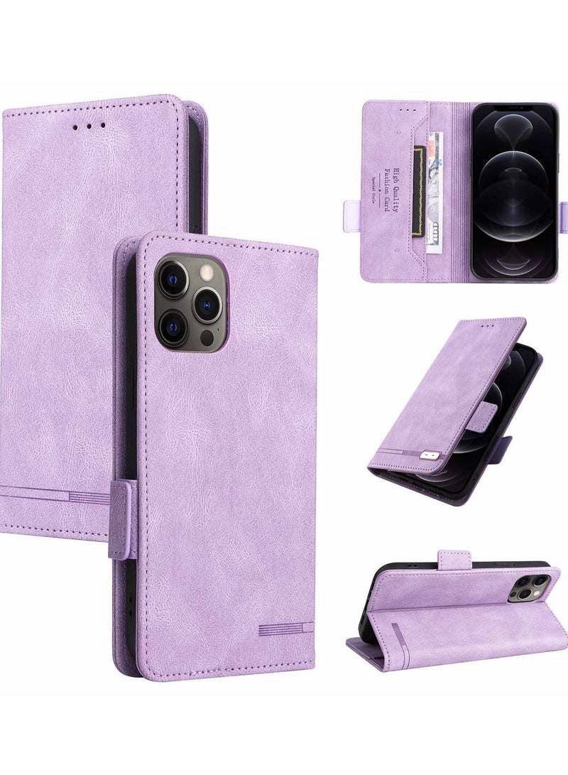 Gerenic Phone Filp Case, Compatible with  iPhone 15/15Plus/15Pro/15Pro Max Case, PU Leather Flip Folio Case with Card Holders, Shockproof TPU Inner Shell Phone Cover, Magnetic Closure Protection Case Nonmetal  - Image 2