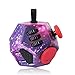 UOOEFUN Fidget Toys Cube Sensory Fidget Toys for Anxiety ADHD Autism Relief Stress with Kids Adults Improve Focus Starry Sky Purple - Image 2