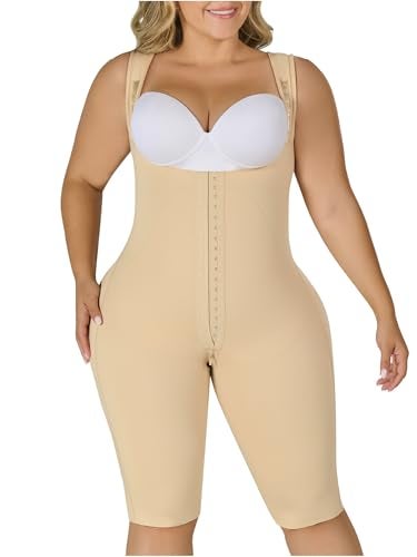 MD M&D Post Surgery Stage 2 BBL Compression Garment Fajas Colombiana Post OP | Shapewear for Women Beige Large - Image 3