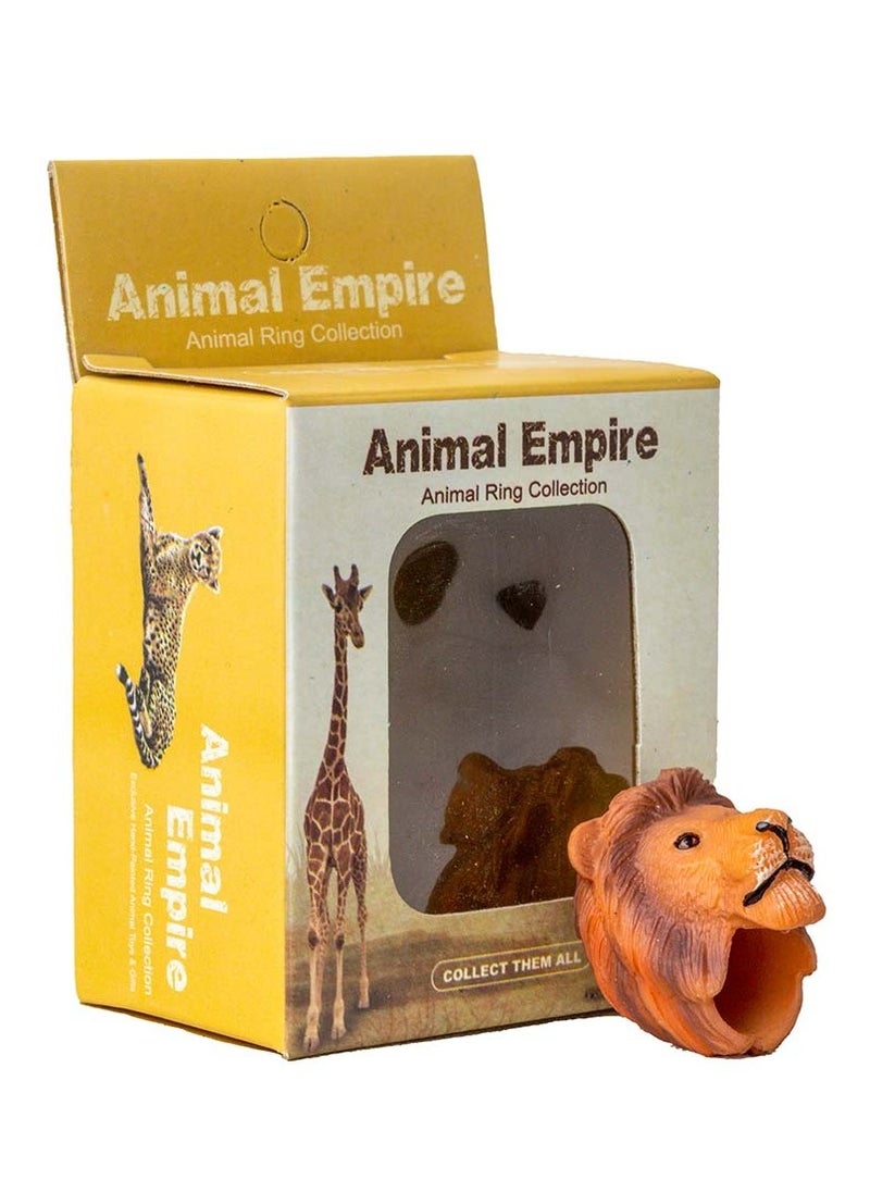Generic Animal Empire Ring Collection Lion - ZZ14208 