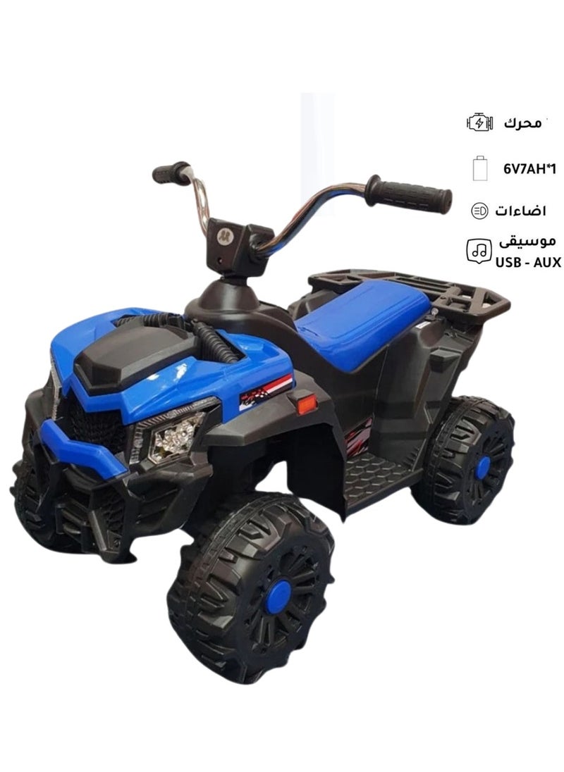 اوركيدز - دباب أطفال كهربائي 4 عجلات للأطفال الى عمر 4 سنوات - Image 1