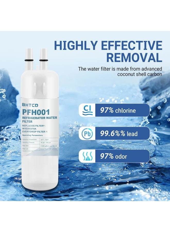 BHTCD Water Filter Replaces WRS325SDHZ/ WRS325FDAM/ WRS325SDHW/ WRS325SDHB/ WRS325FDAW/ WRS325FDAB/ WRS325SDHV Model- NSF Certified(3Pcs) - Image 3