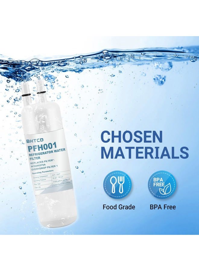 BHTCD Water Filter Replaces WRS325SDHZ/ WRS325FDAM/ WRS325SDHW/ WRS325SDHB/ WRS325FDAW/ WRS325FDAB/ WRS325SDHV Model- NSF Certified(3Pcs) - Image 5