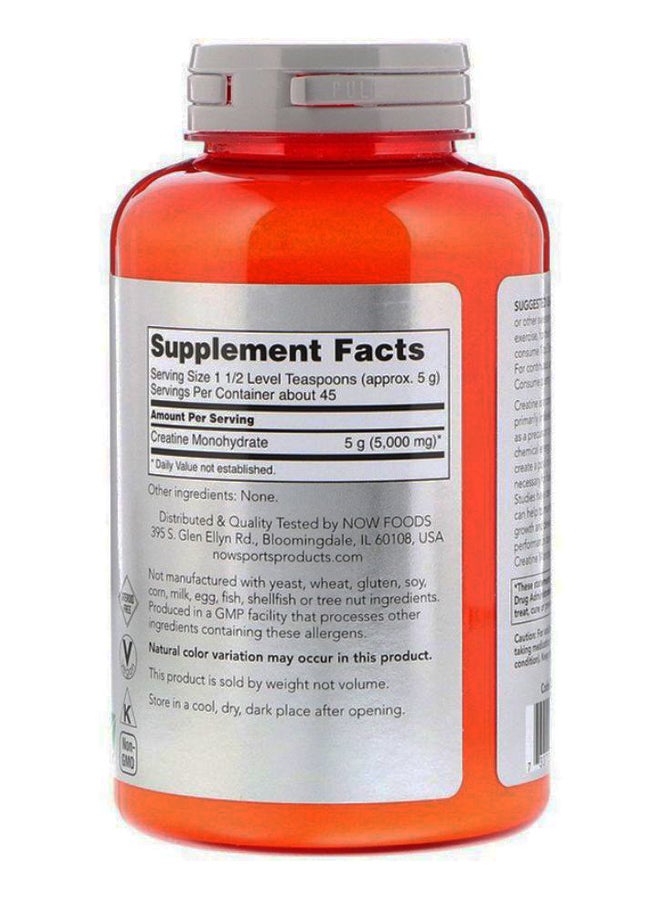 Now Foods Creatine Monohydrate Mass Building Energy Production - Image 2
