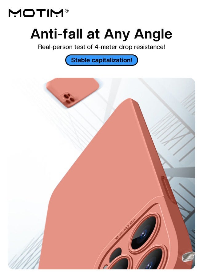 Motim - Liquid Silicone Case For iPhone 14 Pro, Full-Body Protection Soft Touch Cover, Anti Scratch Shockproof Bumper Slim Protective Phone Case with Comfortable Hold Touch Feeling and Anti-fingerprint - Image 1