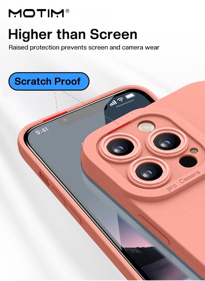 Motim - Liquid Silicone Case For iPhone 14 Pro, Full-Body Protection Soft Touch Cover, Anti Scratch Shockproof Bumper Slim Protective Phone Case with Comfortable Hold Touch Feeling and Anti-fingerprint - Image 1