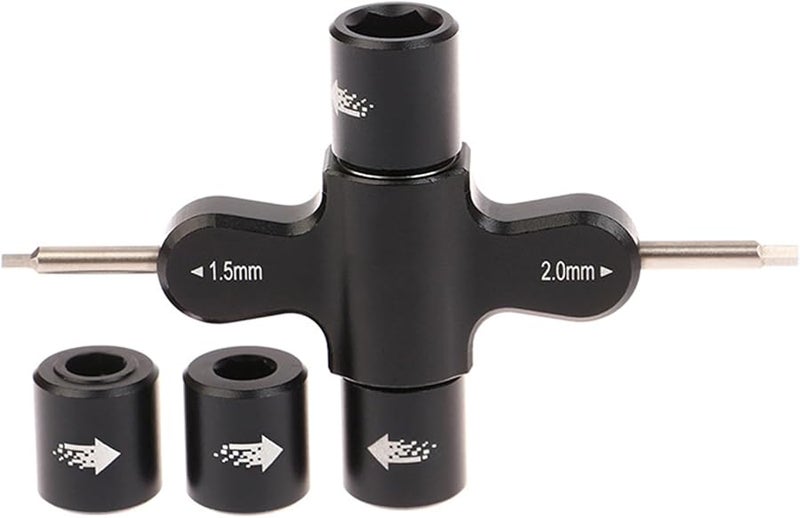 Ratcheting Wrench Bearing Tool 1 5mm 2mm Screwdriver For Quadcopter Drone Car Motor - Image 5