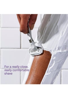 FLAMINGO FLAMINGO Women's Razor 5-Blade Refills - Razors for Women - 10ct  - Image 3