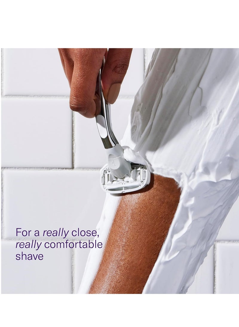 FLAMINGO Women's Razor 5-Blade Refills - Razors for Women - 10ct