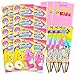 Bendon Care Bears Ultimate Party Favors Packs  Bundle Includes 12 Sets with Stickers Coloring Books and Crayons Party Supplies - Image 4