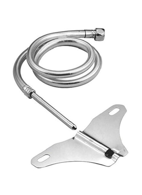 SBD Toilet Jet Spray Bidget Spray Hands Free Jet Spray Triangle Nozzle with Heavy PVC Hose Regular 15