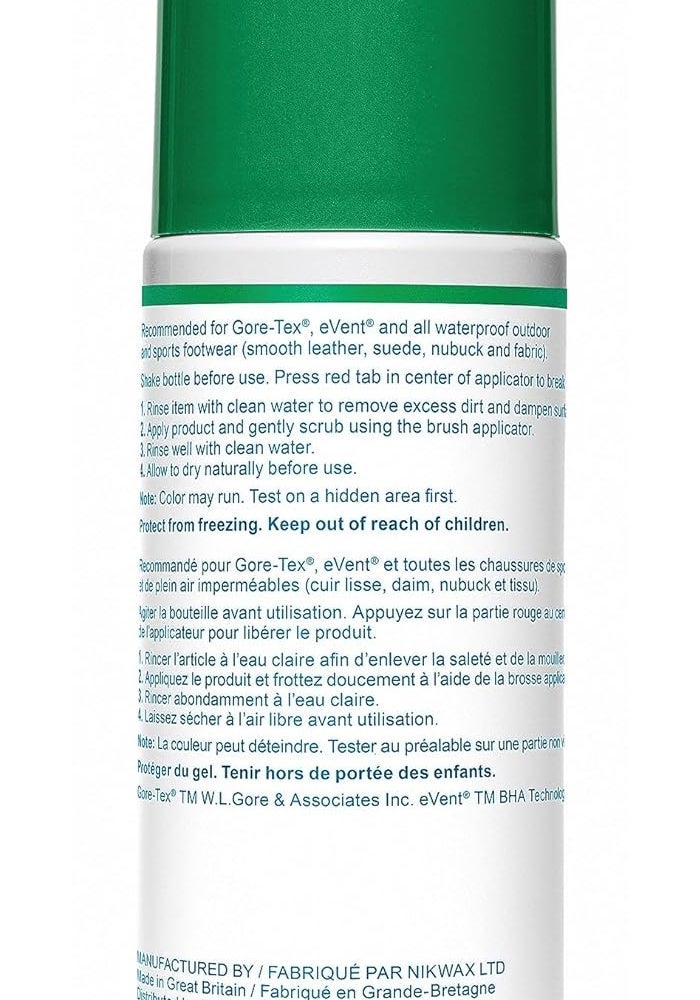 Nikwax Footwear Cleaning Gel - 130ml Technical Cleaner for Leather, Suede, Nubuck, and Synthetic Footwear - Image 2