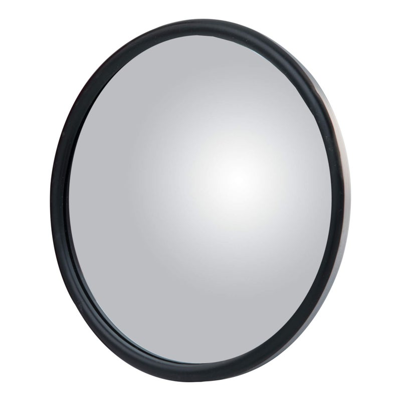 RETRAC 610131 5-Inch Black Steel Center-Mount Convex Mirror Head, Universal Driver or Passenger Side - Image 1
