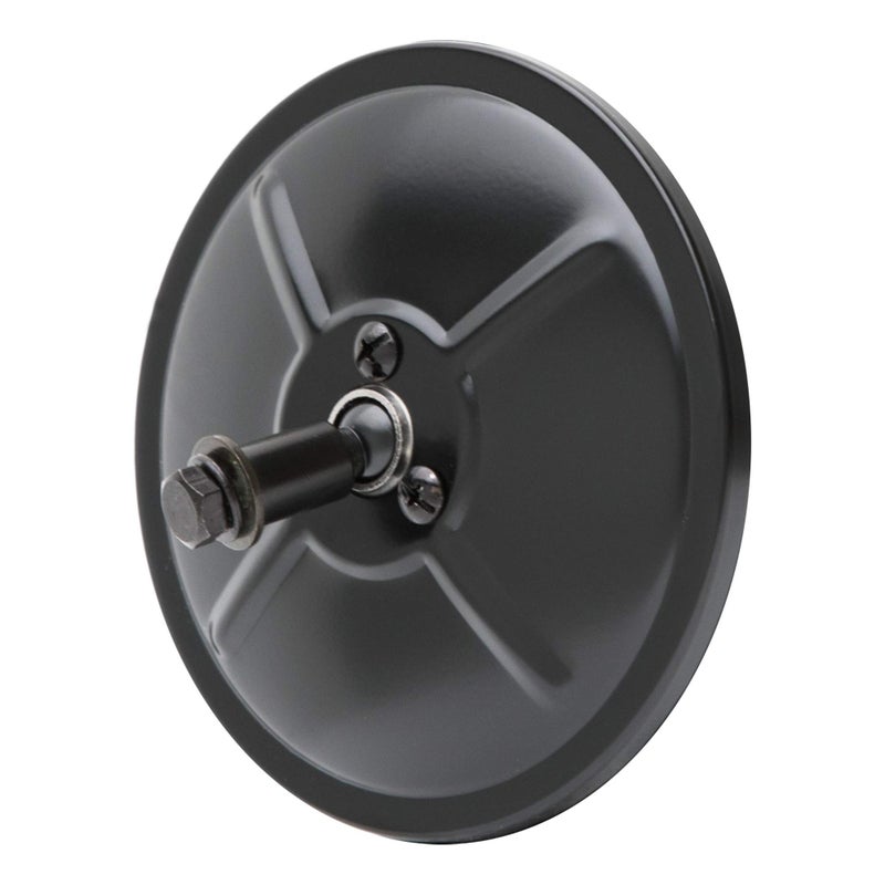 RETRAC 610131 5-Inch Black Steel Center-Mount Convex Mirror Head, Universal Driver or Passenger Side - Image 2