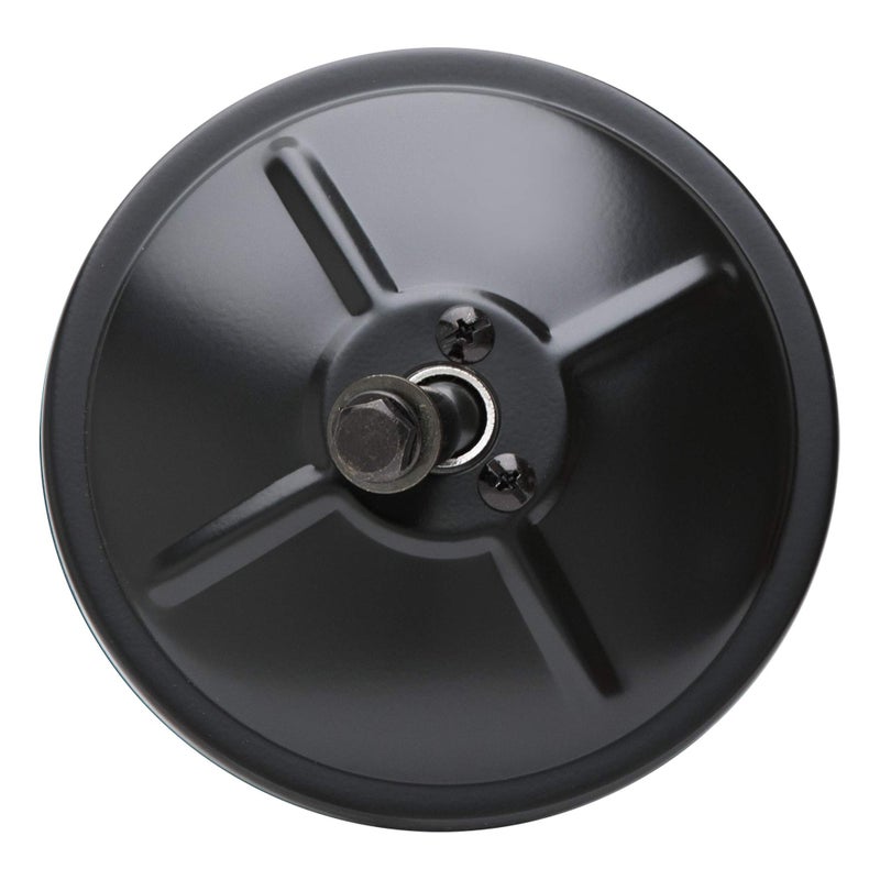 RETRAC 610131 5-Inch Black Steel Center-Mount Convex Mirror Head, Universal Driver or Passenger Side - Image 3