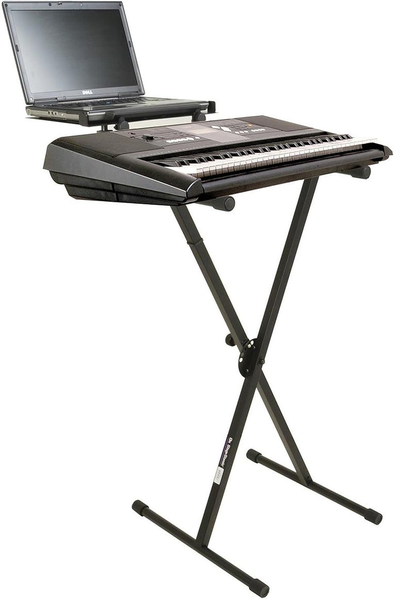 OnStage Compact trendy practical build On-Stage MSA5000 Mic Stand Laptop Mount Gulf climate upgraded quality - Image 5