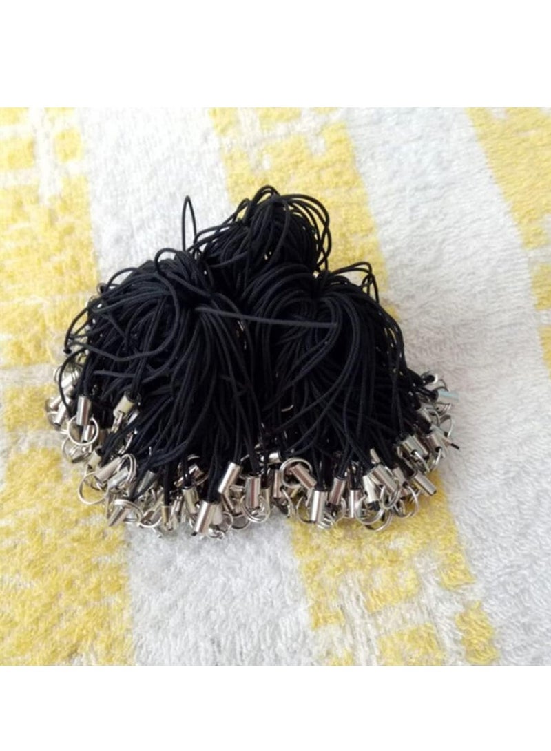 100 قطعة حبل حمالة مفاتيح حزام معصم يد حمالة حزام عنق حامل حمالة لهاتف مع حبل تعليق هاتف حزام معصم هاتف سلسلة مفاتيح مجوهرات للبنات شكل جراد البحر - Image 2