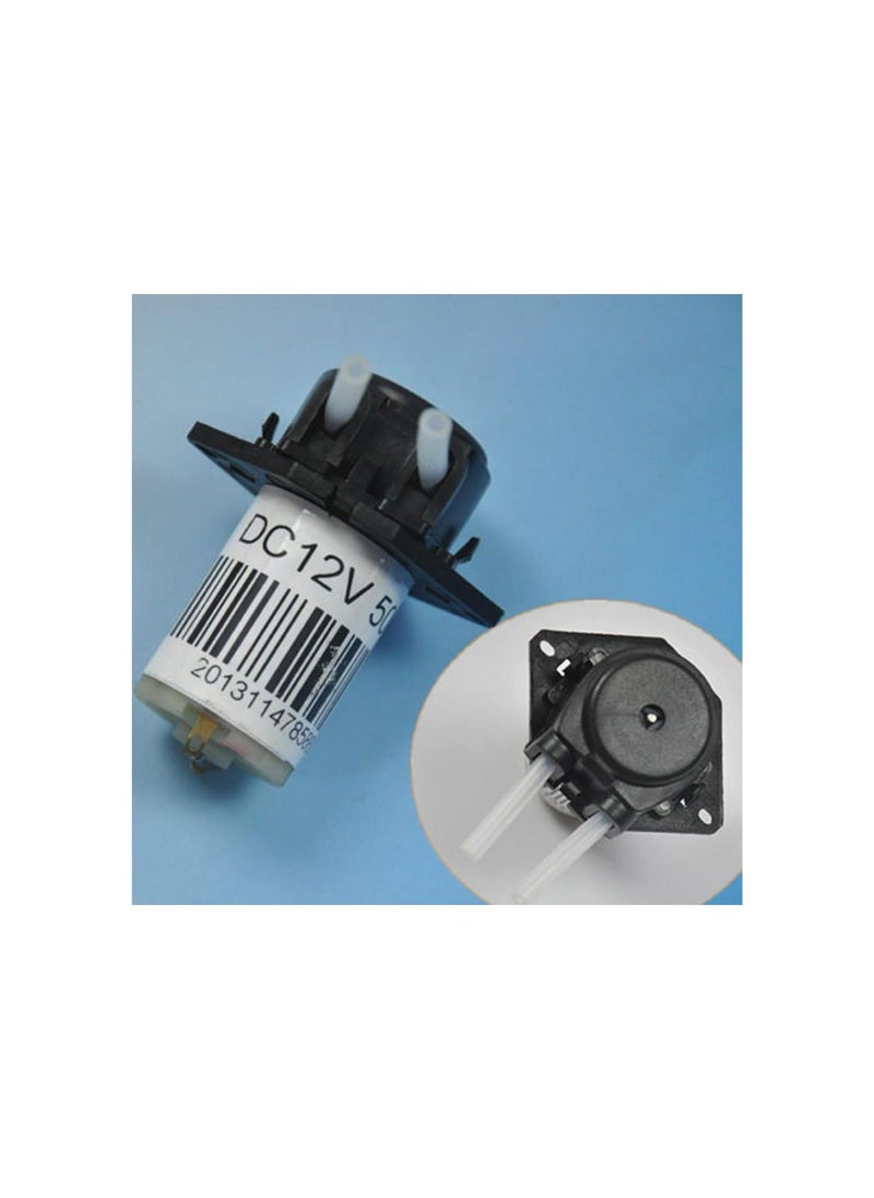 Generic - OUKA 12v Dc DIY Dosing Pump Peristaltic Dosing Head with Connector for Aquarium Lab Analytic - Image 1