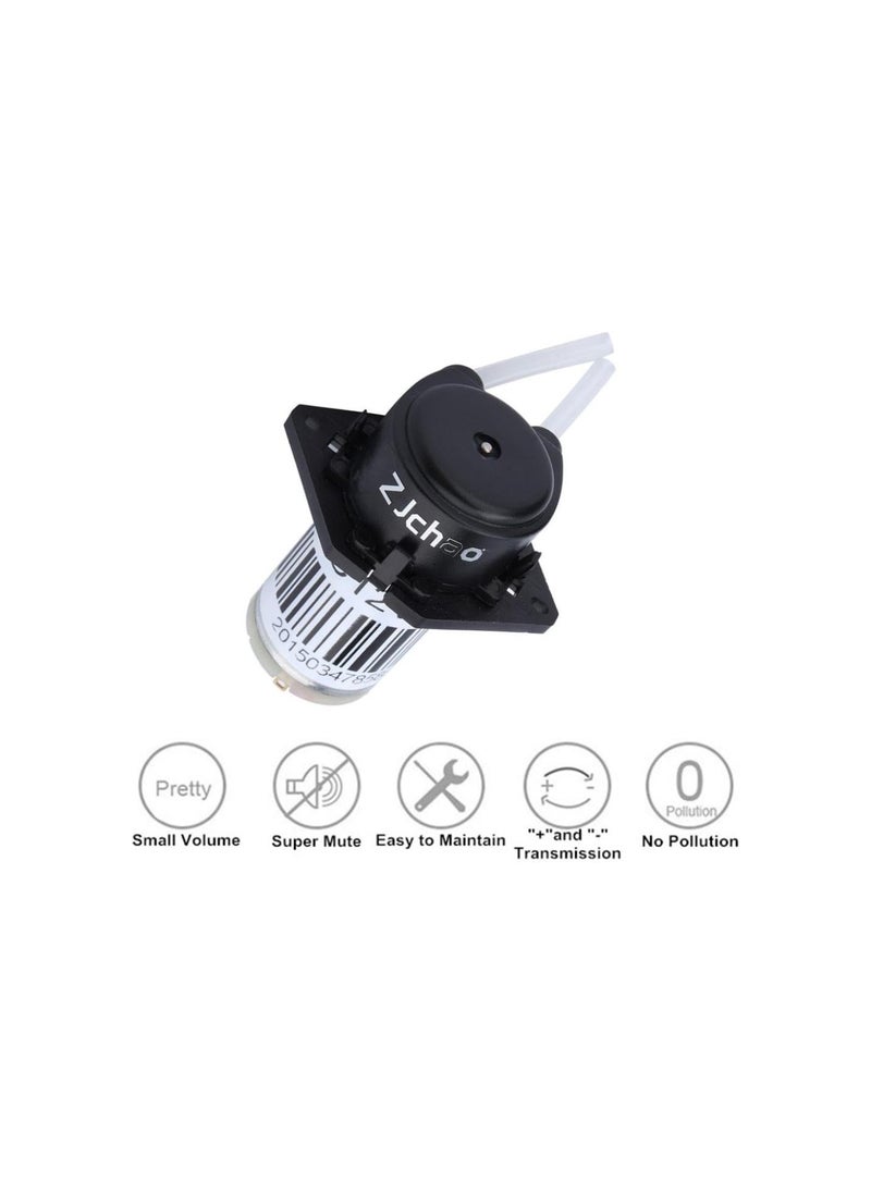 Generic - OUKA 12v Dc DIY Dosing Pump Peristaltic Dosing Head with Connector for Aquarium Lab Analytic - Image 1