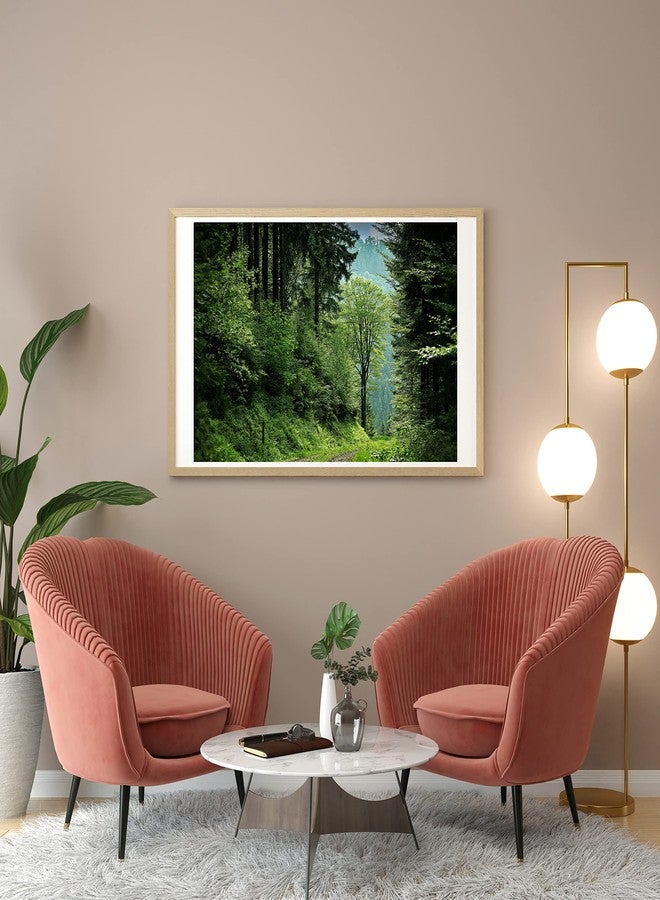 Print Panda Fabulous Landscape Wall Poster for Home Decor, Living Room, Bed Room, Kids Room, Play Room, Restaurant, Hotel (Self Adhesive Vinyl, Water Proof) (R032) (3 ft x 2 ft) - Image 4