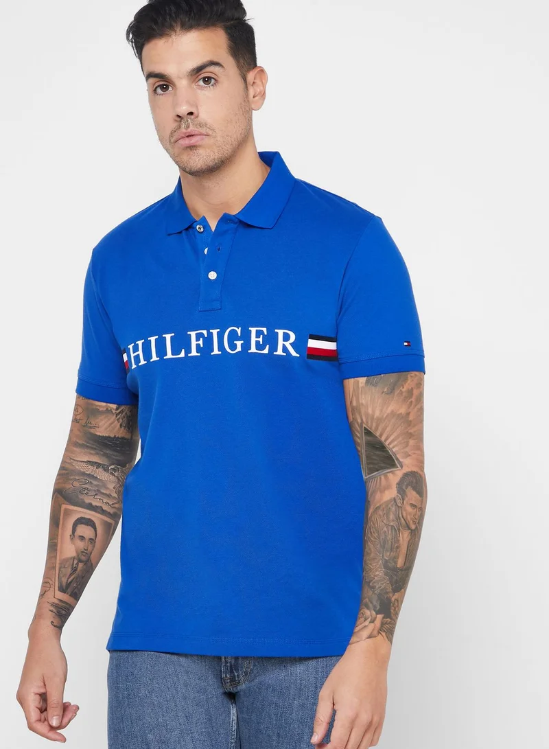 TOMMY HILFIGER Large Logo Polo