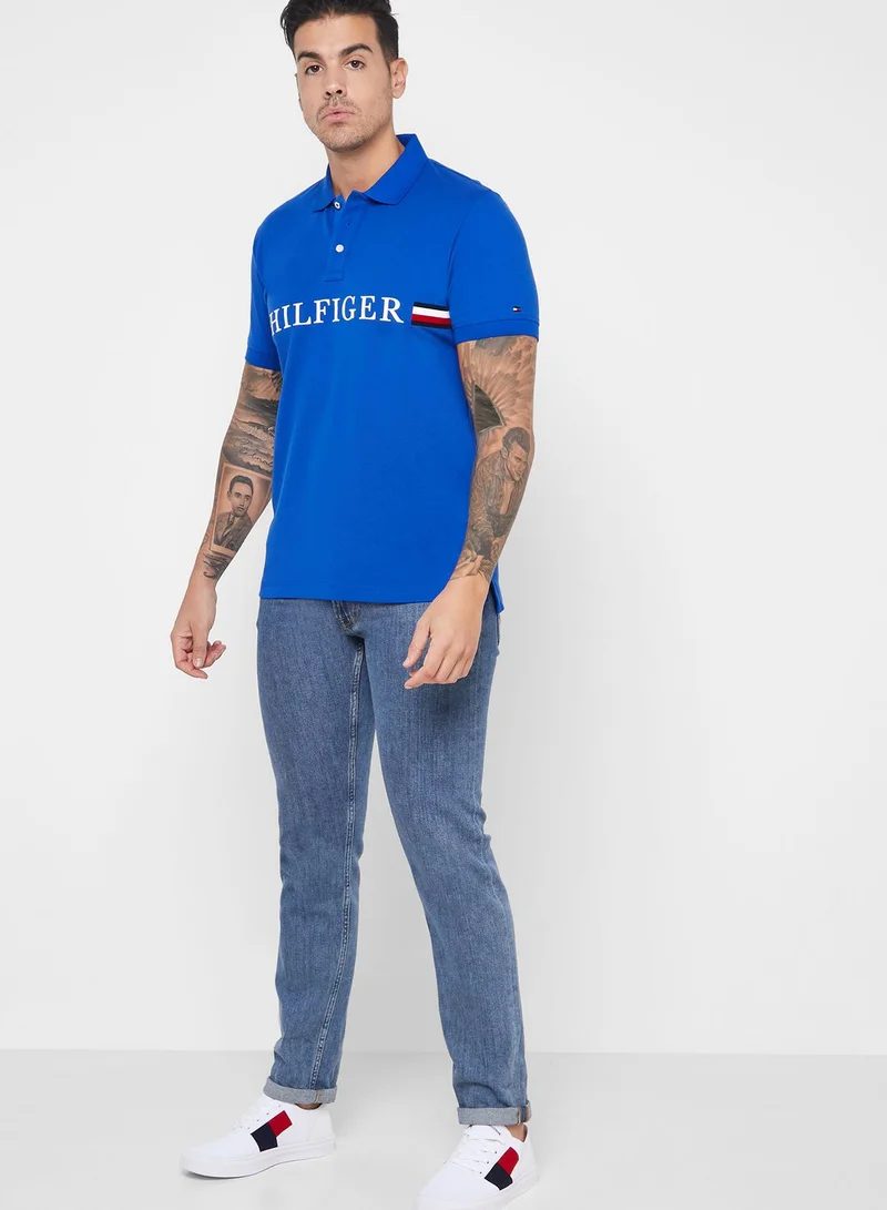 TOMMY HILFIGER Large Logo Polo