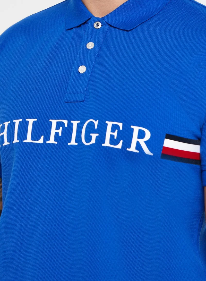 TOMMY HILFIGER Large Logo Polo