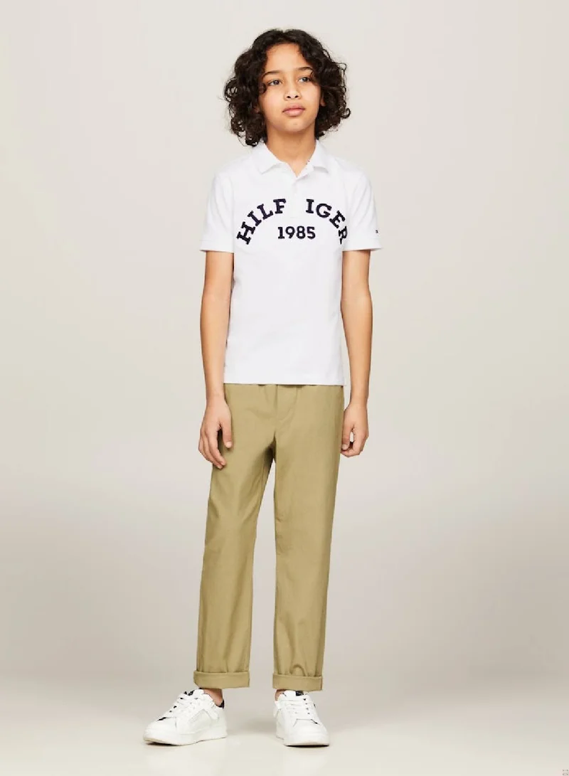 TOMMY HILFIGER Monotype 1985 Collection Arch Polo