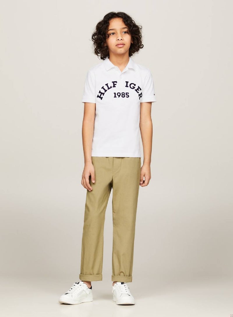 TOMMY HILFIGER Monotype 1985 Collection Arch Polo - Image 5
