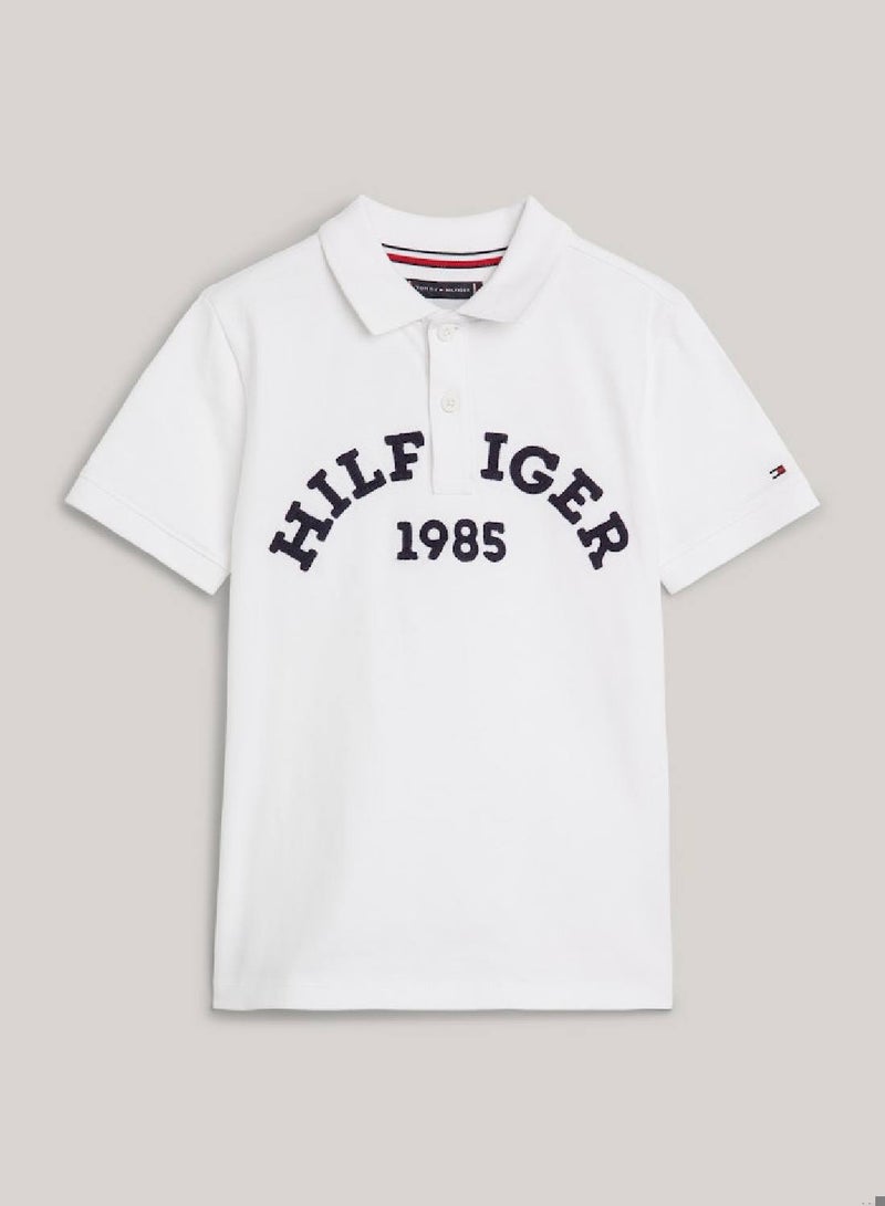 TOMMY HILFIGER Monotype 1985 Collection Arch Polo - Image 2