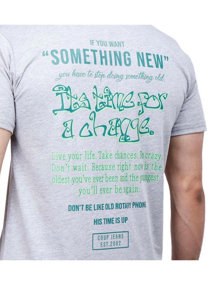 كوب تيشيرت كاجوال رجالي - Image 2