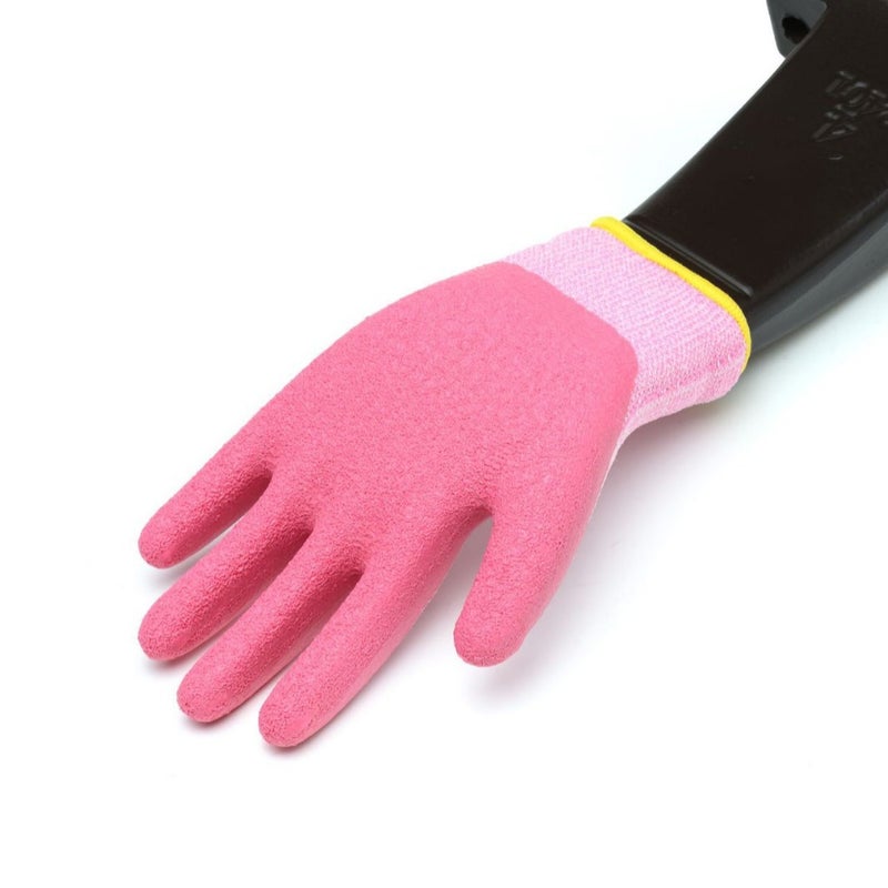 Children'S Protective Gloves, Children'S Camping Style Thickeneded Wear-Resistant Anti-Slip Nitrile Gardening Weeding And Picking Latex Gloves - Image 3