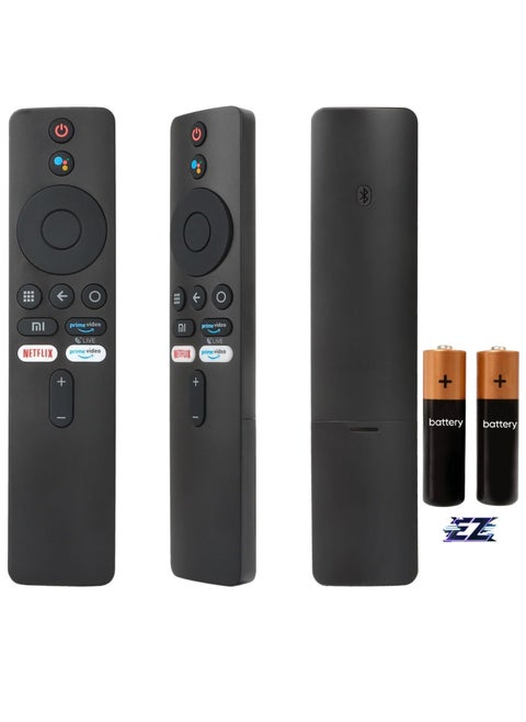 BT-MI02 Bluetooth Remote Control Suitable for Xiaomi Mi Box 3/4K Android TV, Use for Most Xiaomi Smart TVs, Replacement for Xiaomi Mi Voice Remote Control XMRM-006 XMRM-00A XMRM-M8 with battery