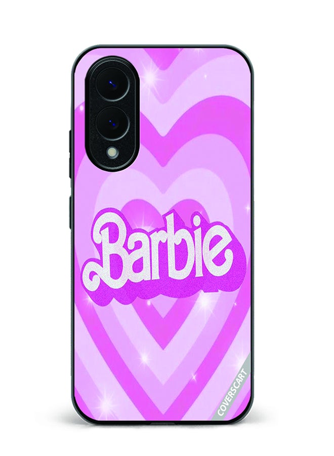 Protective Case Cover For Samsung Galaxy S25 Edge Barbie Design Multicolour