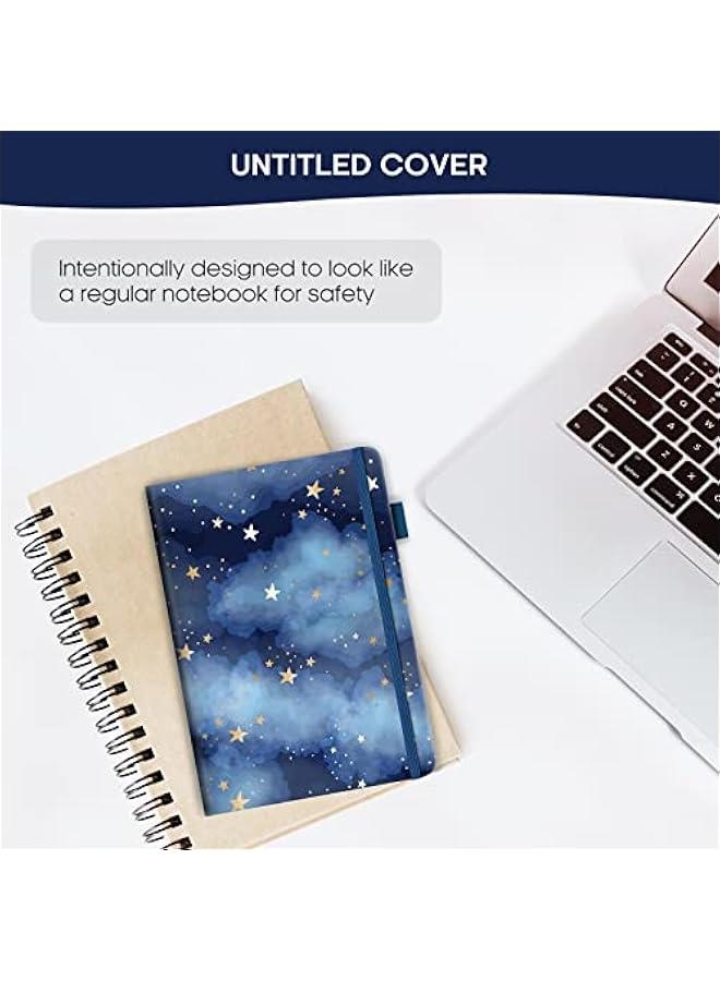 Arabest Password Keeper Book with Alphabetical Tabs，Small Password Books for Seniors, Password Notebook for Internet Website Address Log in Detail, Password Logbook to Help You Stay Organized - Star  - Image 4